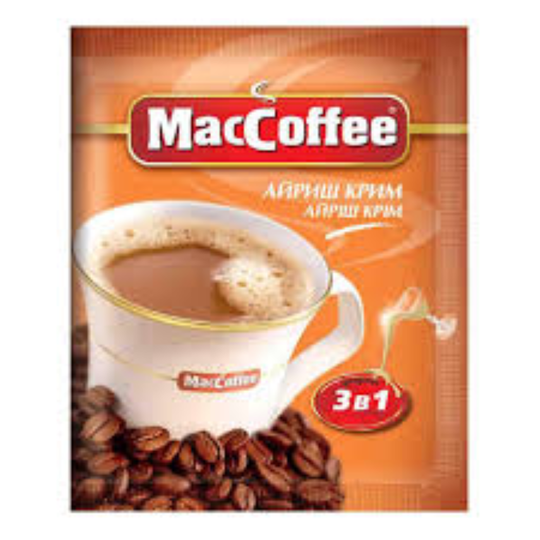 MAcCOFEE 3 IN 1 IRISH CREAM 18G